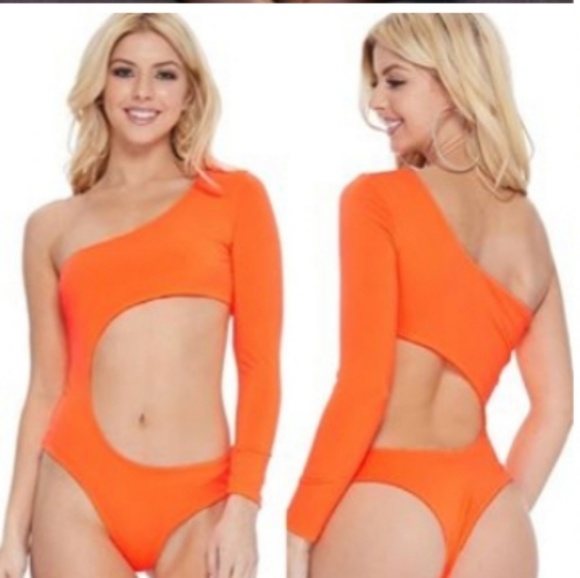 LIGHT UP THE WAY BODYSUIT NOEO ORANGE 🧡 - Picture 1 of 2